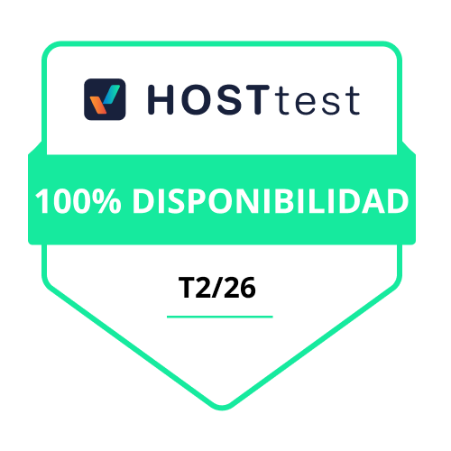 Testergebnis 100% uptime